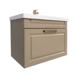 SET BAIE CU LAVOAR SUSPENDAT MARBELA CAPUCINO (SAVA) CU SERTAR - 650mm