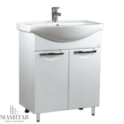 DULAP BAIE DELFIN ALB (BASIC) CU 2 UȘI - 750mm