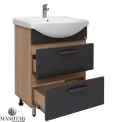 Dulap baie SONATA (Basic) cu 2 sertare 650 mm - imagine 2