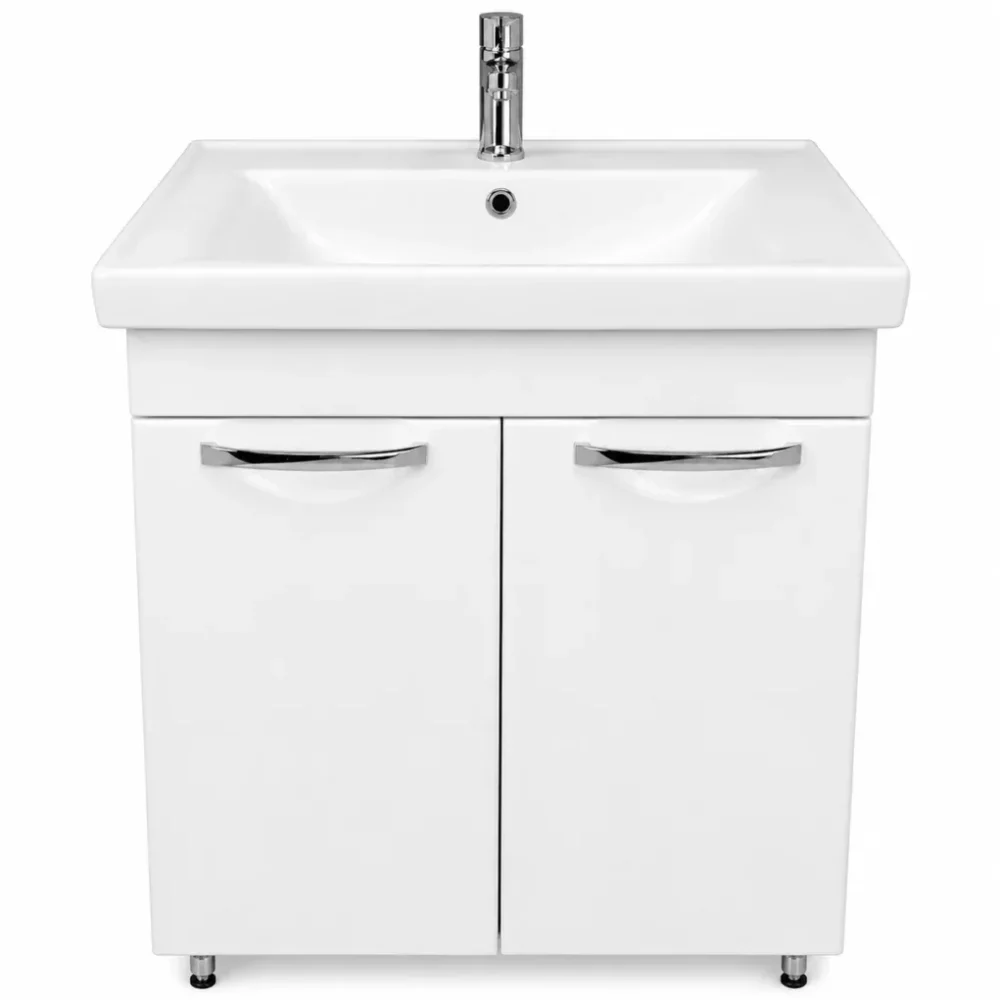 DULAP BAIE DELFIN ALB (SAVA) CU 2 UȘI - 700mm