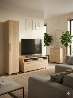 COMODA TV SELE SONOMA - 1200mm - imagine 2