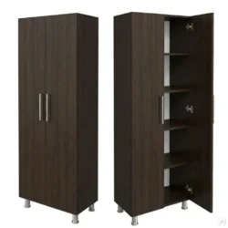 DULAP CU RAFTURI 2 UȘI VENGHE - 600*340*1900mm