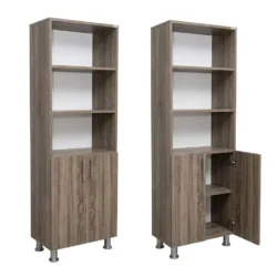 DULAP CU 2 UȘI TRUFĂ - 600*340*1900mm