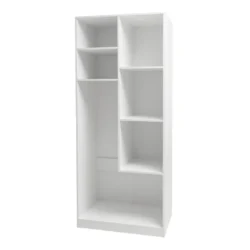 GARDEROBA DOMO MODUL 1 ALB - 900mm - imagine 2