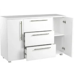 COMODA MADRID 3 SERTARE ALB - 1200mm