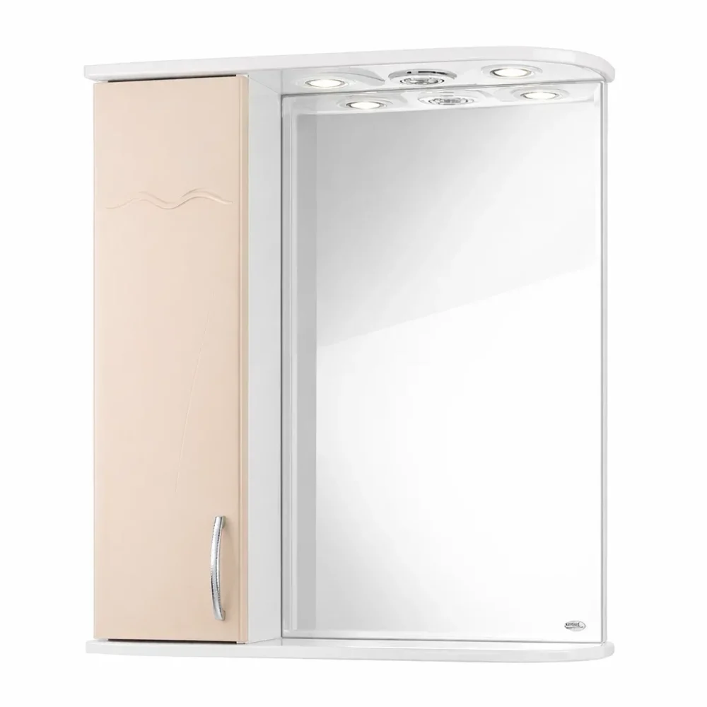 Oglinda CLASIC  Alb-Bej - 600mm