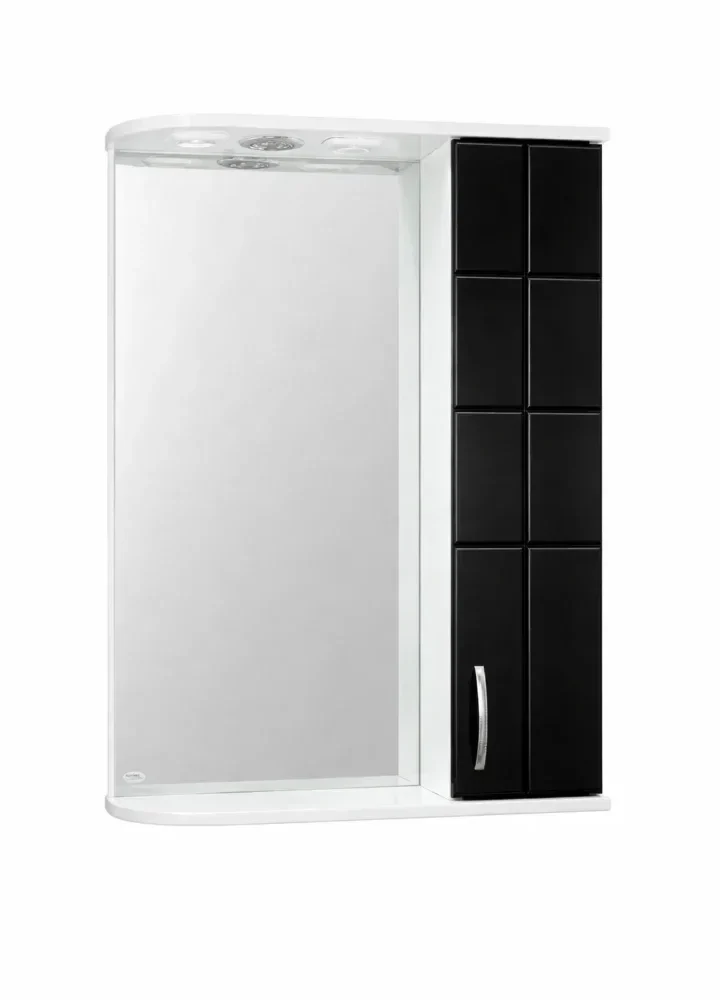 Oglinda model DOMINO Alb-Negru - 600 mm