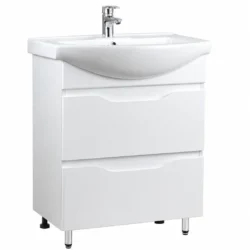 SET BAIE CU LAVOAR PRINT ALB (BASIC) CU 2 SERTARE - 650mm