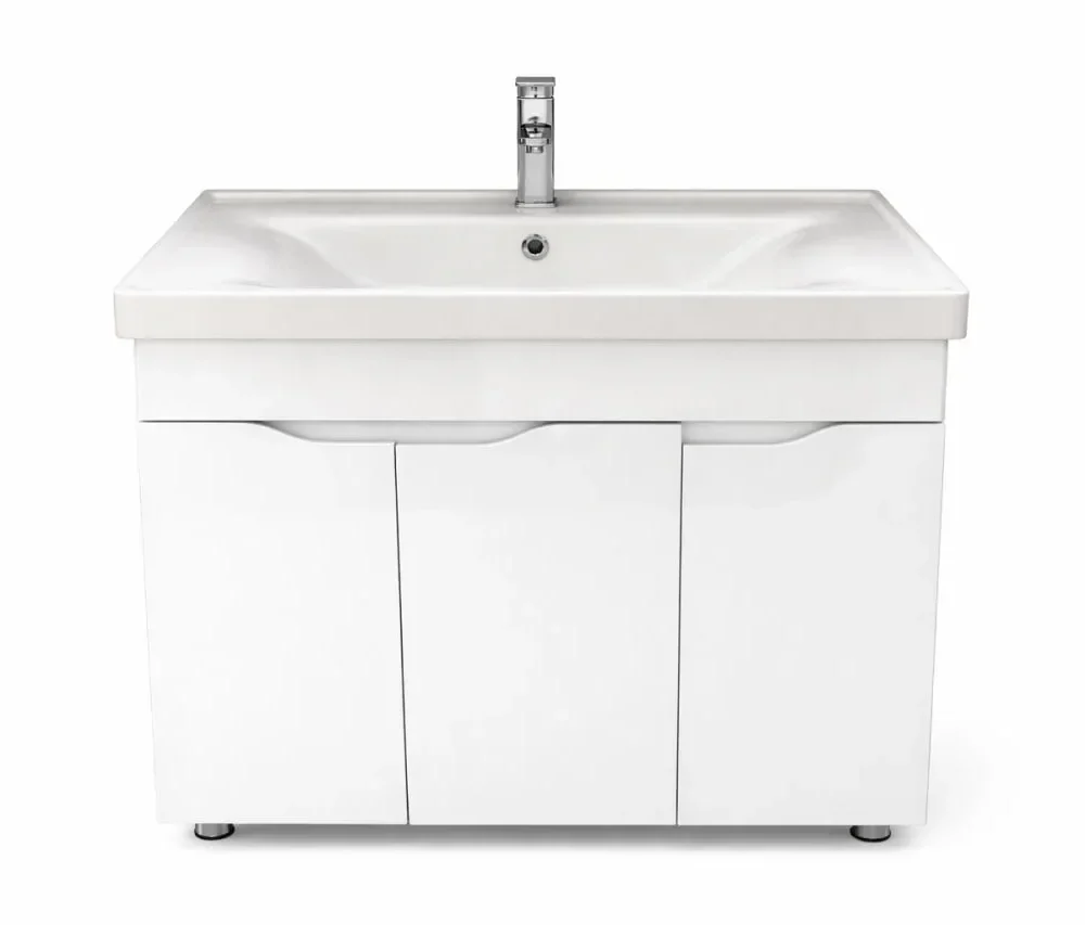DULAP BAIE PRINT ALB (SAVA) CU 3 UȘI - 1000mm