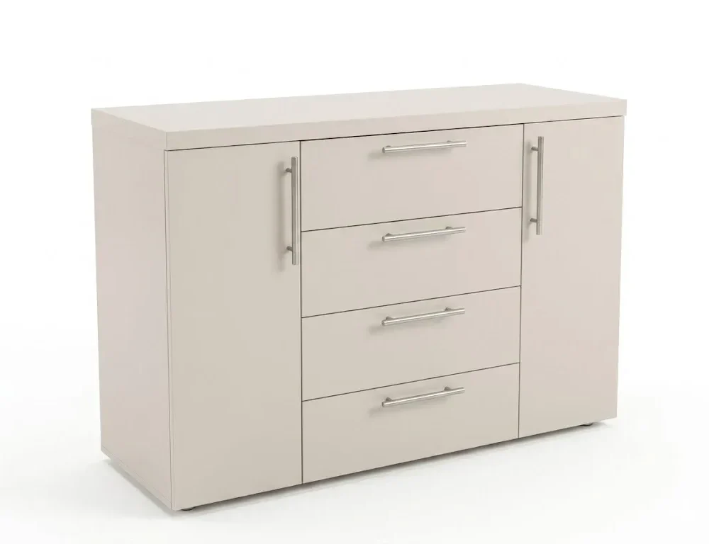 Comoda Madrid 4 sertare Cashmere dublă - 1200 mm