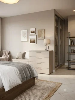 COMODA RONDA CASHMERE DUBLĂ - 1000mm - imagine 2
