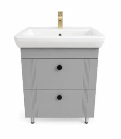 DULAP BAIE PALMA GRI- MAT (ML) CU 2 SERTARE - 650mm