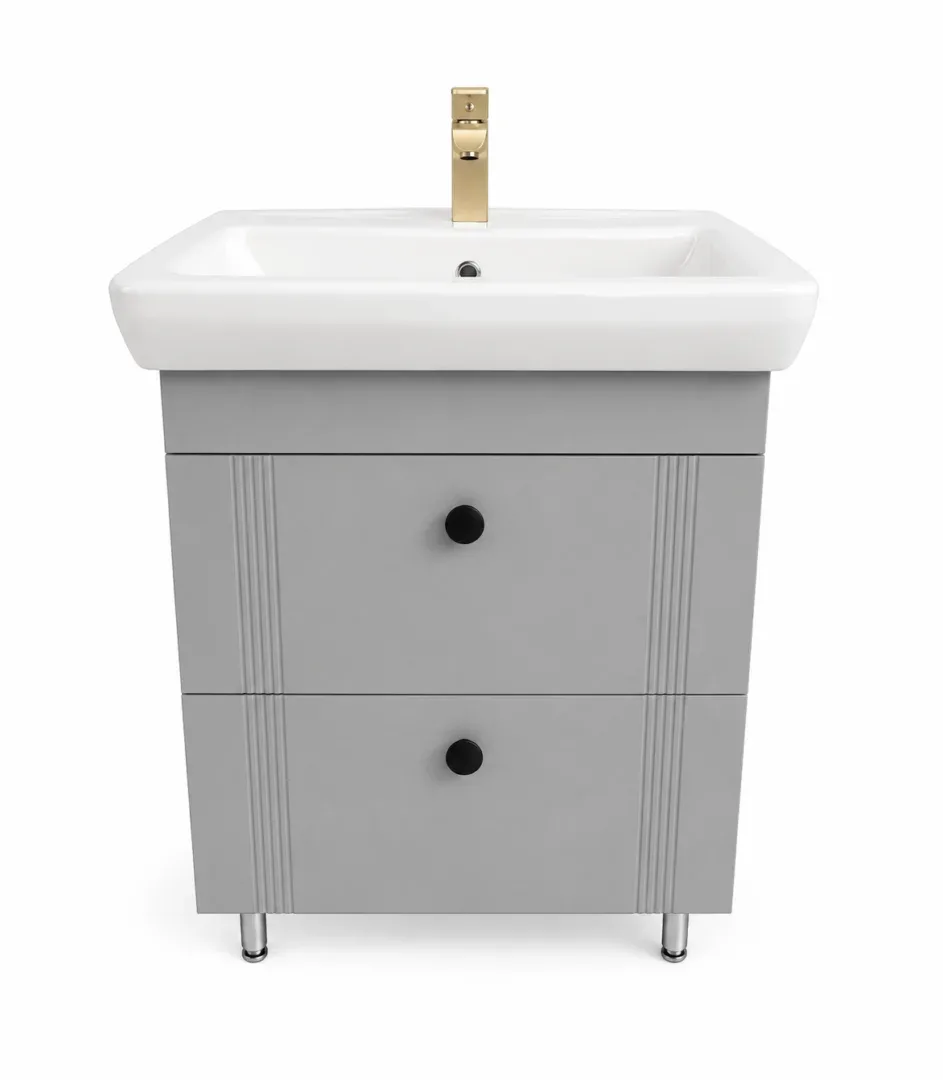 ML Palma Gri mat DULAP BAIE PALMA GRI- MAT (ML) CU 2 SERTARE - 650mm - imagine 1