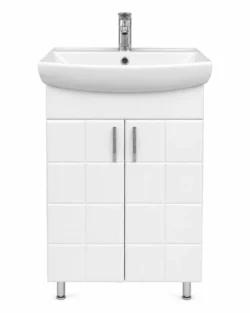 DULAP BAIE DELFIN ALB (CL) CU 2 UȘI - 550mm