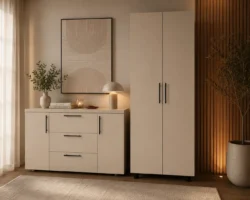 DULAP TORES CU BARĂ CASHMERE - 800*500*2000mm - imagine 2