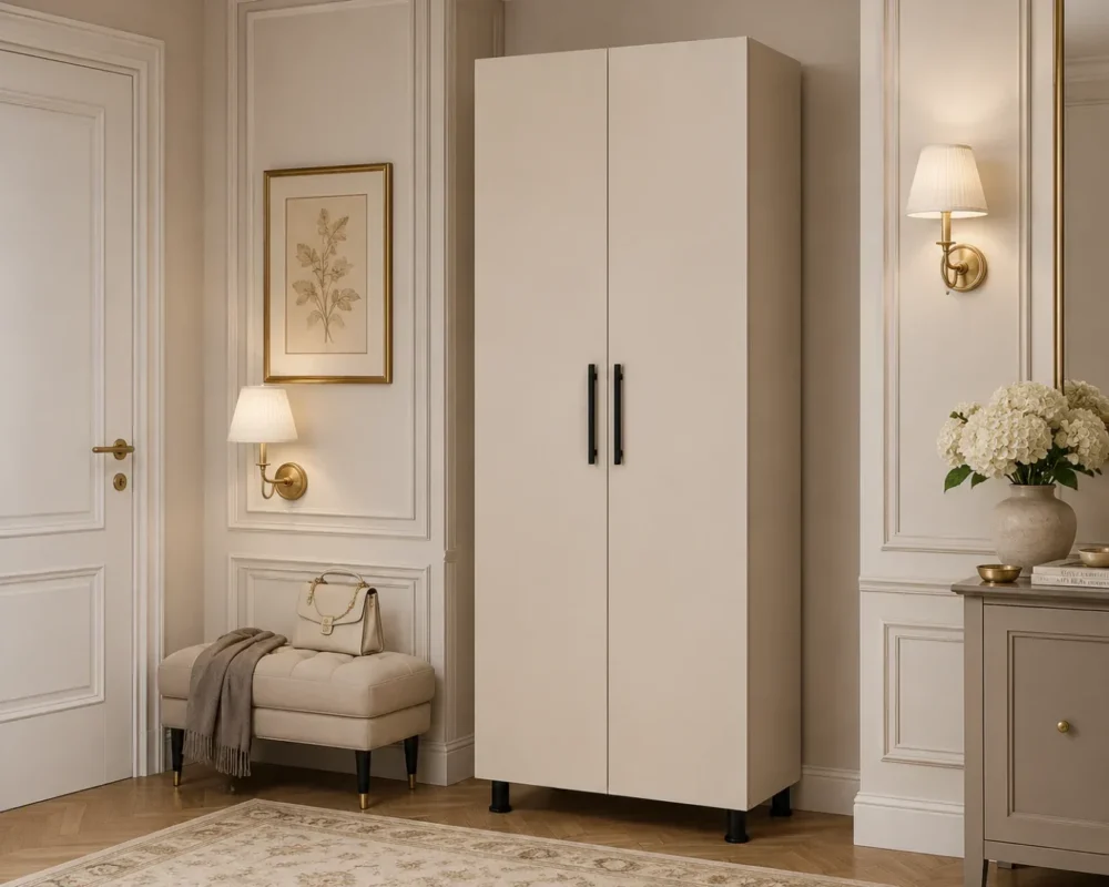 DULAP TORES CU BARĂ CASHMERE - 800*500*2000mm - imagine 3