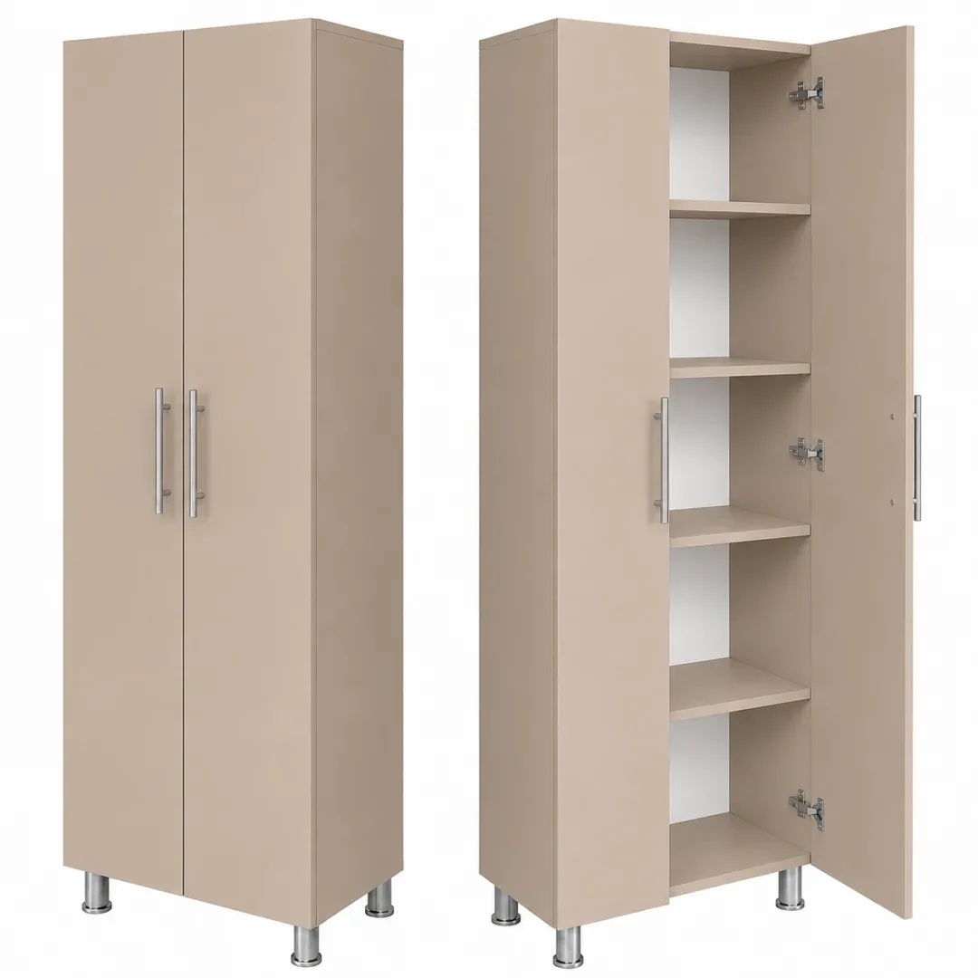 Dulap cu 2 usi u rafturi DULAP CU RAFTURI 2 UȘI CASHMERE - 600*340*1900mm - imagine 1