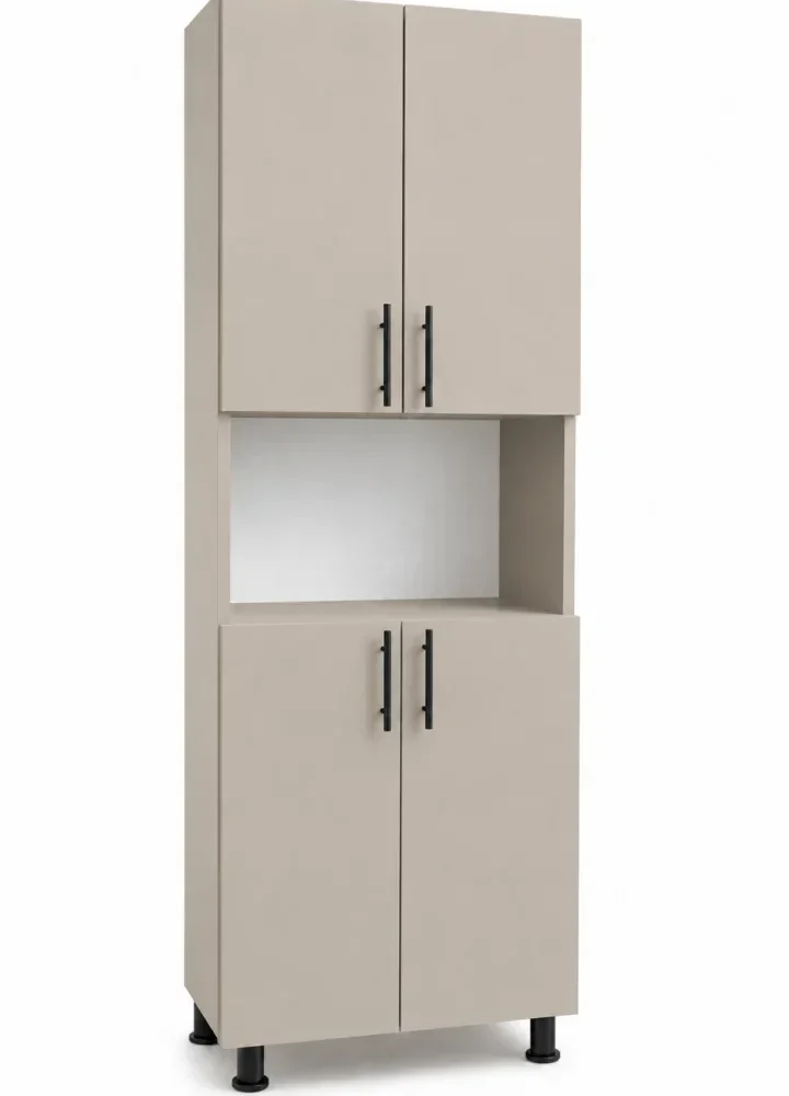 DULAP CU 4 UȘI ȘI NIȘĂ CASHMERE - 600*340*1900mm
