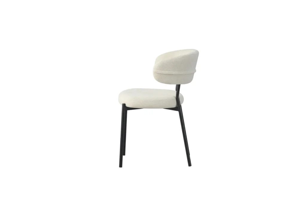 SCAUN ROMA BEJ TEXTIL - imagine 3